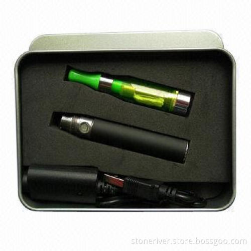 Classic eGo-CE4 + Electronic Cigarettes, Metal eGo Case Packs, 650mAh Battery Capacity